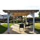 Gotowa drewniana altana  3 x 3 m Riccione 