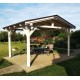 Gotowa drewniana altana  3 x 3 m Riccione 