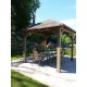 Gotowa drewniana altana  3 x 3 m Riccione 