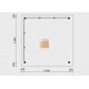 Gotowa drewniana altana 3.5 x 3.5 m Walencja