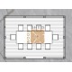 Gotowa drewniana altana 3.5 x 5 m Retimno