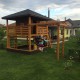 Gotowy drewniany domek dla dzieci ☑ Wilno