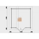 Drewniany letni domek 3 x 3 m Praga
