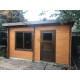 Drewniany letni domek 3.8 x 5.3 m Ryga