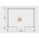 Drewniany letni domek 3.8 x 5.3 m Ryga