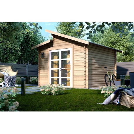 Drewniany letni domek 3 x 3 m Praga