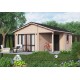 Drewniany letni domek 5.5 x 5.1 m Rzym