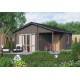 Drewniany letni domek 5.5 x 5.1 m Rzym