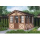 Drewniany letni domek 4.1 x 3.1 m Florencja