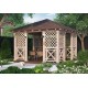 Gartenlaube aus Holz Argos 