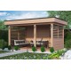 Gotowa drewniana altana  3 x 3 m Hanower