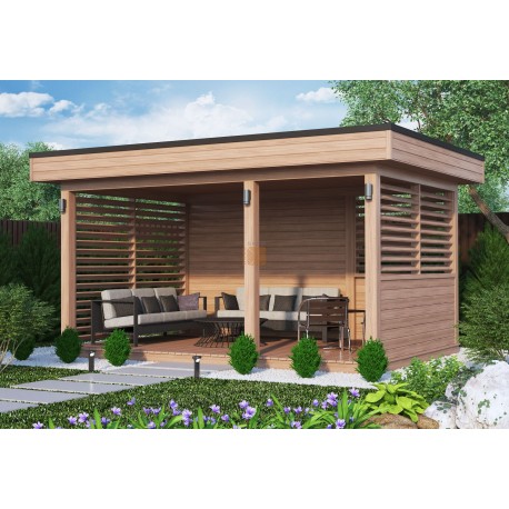 Gotowa drewniana altana  3 x 3 m Hanower
