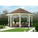 Gotowa drewniana altana 4.7 x 4.7 m Rodos