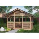 Gartenlaube aus Holz Hanoi