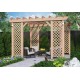 Drewniana pergola Ateny