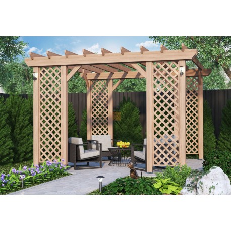 Drewniana pergola Ateny