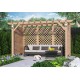 Drewniana pergola Bratysława