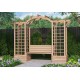 Drewniana pergola Bruksela