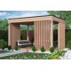 Gotowa drewniana altana 4 x 3 m Madeir