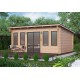 Drewniany letni domek 3.8 x 5.3 m Ryga
