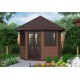 Gartenlaube aus Holz Capri