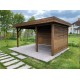 Gotowa drewniana altana  3 x 3 m Hanower